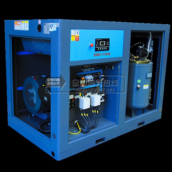 德瑞亚空压机150A侧面剖析图 德瑞亚空压机150A侧面剖析图